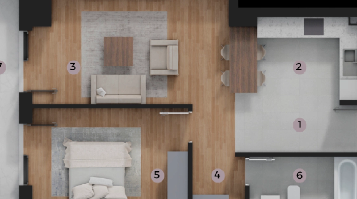 Imagine apartament