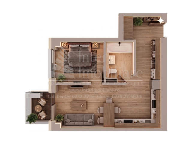 Apartament 2 camere - Tatarasi