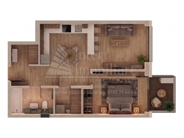 Apartament 2 camere - Tatarasi